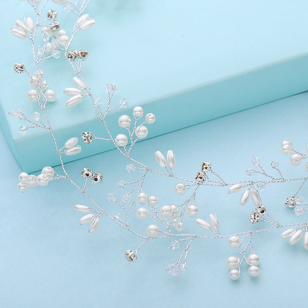 Accesorios para el cabello de perlas