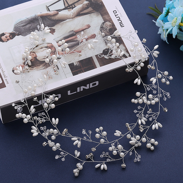 Accesorios para el cabello de perlas