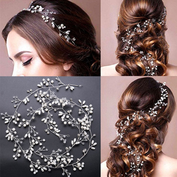 Accesorios para el cabello de perlas