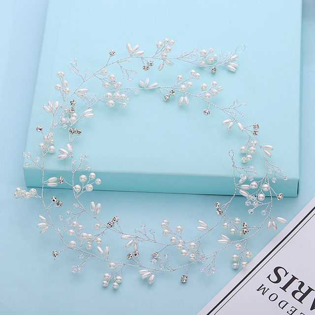 Accesorios para el cabello de perlas