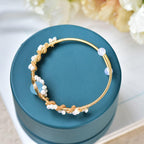 💎 Romantic Pearl Charm Bracelet